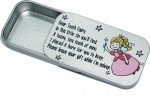 Tooth Fairy Tin With Poem